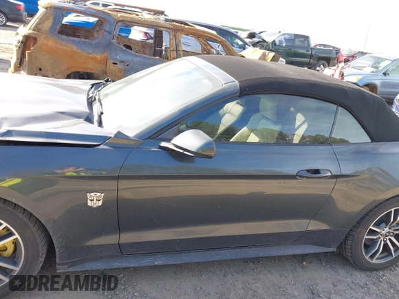 2015 Ford Mustang EcoBoost Premium with VIN 1FATP8UH5F5360986, listed as a IAAI auction lot 41608259 with 101,288 mi miles and . Bid and sale history available at DreamBid. Image 14.