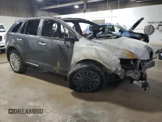 2013 Lincoln MKX with VIN 2LMDJ8JK7DBL33099, listed as a Copart auction lot 53753875 with 0 mi miles and Salvage Title. Bid and sale history available at carsss.com. Image 4.