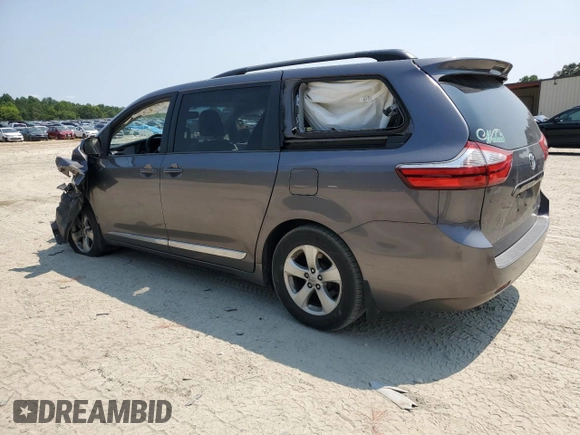 2015 Toyota Sienna LE AAS with VIN 5TDKK3DC9FS637144, listed as a Copart auction lot 59624495 with 151,681 mi miles and Salvage title. Bid and sale history available at DreamBid. Image 2.