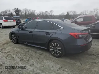 2023 Honda Civic EX z VIN 2HGFE1F70PH306337, wystawiony jako Copart lot #46122695 z przebiegiem 48 200 mil mil oraz Szkoda całkowita • Salvage title. Historia ofert i sprzedaży dostępna na DreamBid. Obrazek 2.