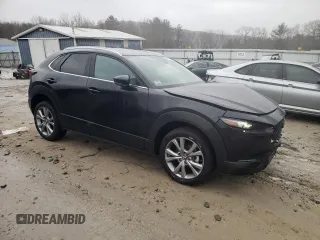 2022 Mazda CX-30 2.5 S Preferred Package with VIN 3MVDMBCL9NM455374, listed as a Copart auction lot 47175185 with 29,931 mi miles and Salvage Title. Bid and sale history available at carsss.com. Image 4.