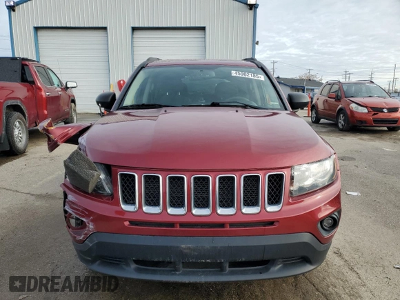 2017 Jeep Compass Sport z VIN 1C4NJCBA2HD123264, wystawiony jako Copart lot #45902185 z przebiegiem 103 081 mil mil oraz Szkoda całkowita • Salvage title. Historia ofert i sprzedaży dostępna na DreamBid. Obrazek 5.