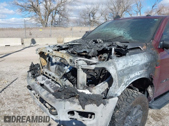 2021 Ram 2500 Laramie with VIN 3C6UR5NL1MG650746, listed as a IAAI auction lot 41676556 with Not Provided miles. Bid and sale history available at carsss.com. Image 6.