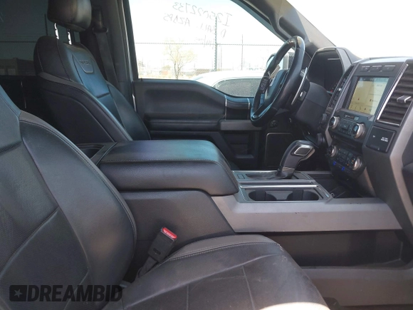 2017 Ford F-150 Raptor with VIN 1FTFW1RG1HFA74342, listed as a IAAI auction lot 42046612 with 139,618 mi miles and . Bid and sale history available at carsss.com. Image 5.
