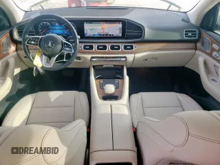 2023 Mercedes-Benz GLE 450 with VIN 4JGFB5KB5PA863344, listed as a Copart auction lot 49976145 with 57,077 mi miles and Salvage title. Bid and sale history available at DreamBid. Image 8.