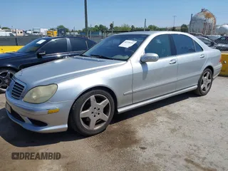 2003 Mercedes-Benz S 430 with VIN WDBNG70J83A333224, listed as a IAAI auction lot 42170215 with 115,278 mi miles and . Bid and sale history available at carsss.com. Image 2.