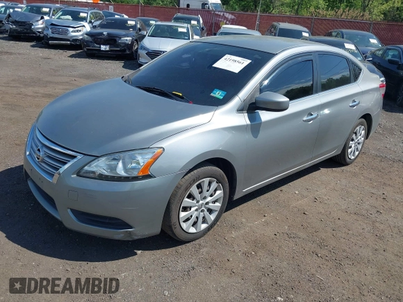 2014 Nissan Sentra S with VIN 3N1AB7AP0EY242192, listed as a IAAI auction lot 42198561 with 139,437 mi miles and . Bid and sale history available at DreamBid. Image 2.