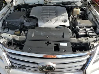 2015 Lexus LX 570 with VIN JTJHY7AX7F4169804, listed as a Copart auction lot 79885024 with 55,392 mi miles and Salvage Title. Bid and sale history available at DreamBid. Image 12.