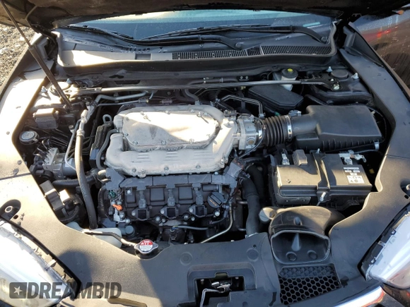 2019 Acura TLX with VIN 19UUB2F33KA003465, listed as a Copart auction lot 84418434 with 96,338 mi miles and Salvage Title. Bid and sale history available at carsss.com. Image 12.
