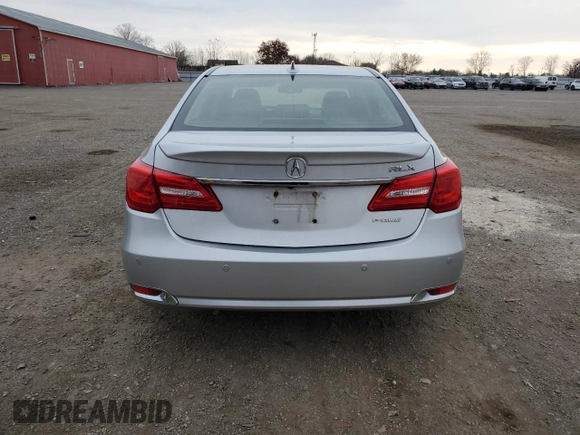 2014 Acura RLX Advance Pkg with VIN JH4KC1F92EC800038, listed as a Copart auction lot 79177824 with 285,995 mi miles and Salvage Title. Bid and sale history available at carsss.com. Image 6.