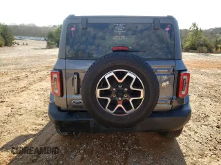 2024 Ford Bronco Outer Banks with VIN 1FMEE8BP5RLA58094, listed as a Copart auction lot 49248425 with 11,686 mi miles and Salvage title. Bid and sale history available at DreamBid. Image 6.