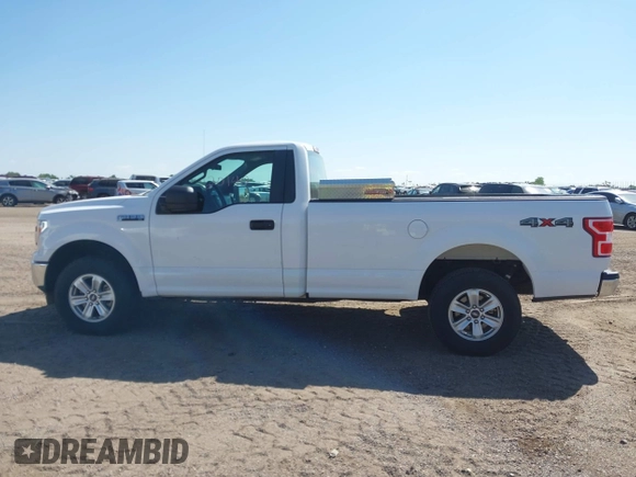 2019 Ford F-150 XL with VIN 1FTMF1EB1KKF02684, listed as a IAAI auction lot 42320140 with 185,189 mi miles and . Bid and sale history available at DreamBid. Image 14.