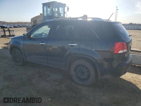 2013 Kia Sorento LX with VIN 5XYKT3A65DG365651, listed as a Copart auction lot 52599455 with 240,925 mi miles and Salvage Title. Bid and sale history available at carsss.com. Image 2.