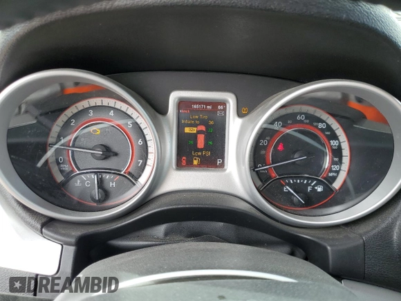 2013 Dodge Journey SXT with VIN 3C4PDCBG9DT710666, listed as a Copart auction lot 86851234 with 165,171 mi miles and Salvage title. Bid and sale history available at DreamBid. Image 9.