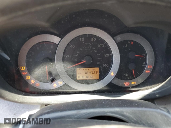2012 Toyota RAV4 with VIN JTMBF4DV6CD044750, listed as a Copart auction lot 60413854 with 364,723 mi miles and Salvage Title. Bid and sale history available at carsss.com. Image 9.
