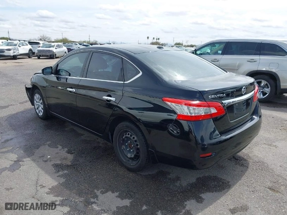 2015 Nissan Sentra SR with VIN 3N1AB7AP3FY332941, listed as a IAAI auction lot 41805230 with 66,573 mi miles. Bid and sale history available at carsss.com. Image 3.