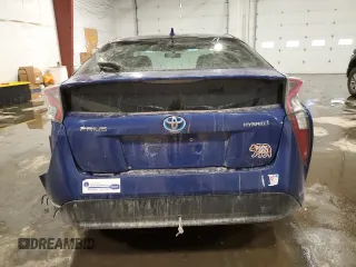 2016 Toyota Prius Two with VIN JTDKBRFU4G3504819, listed as a Copart auction lot 57327865 with 212,162 mi miles and Non Repairable. Bid and sale history available at DreamBid. Image 6.