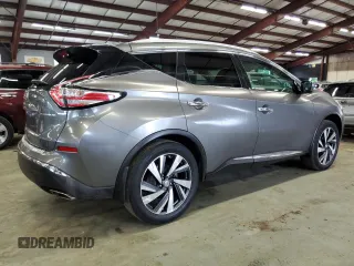 2015 Nissan Murano Platinum z VIN 5N1AZ2MG6FN252422, wystawiony jako Copart lot #61813535 z przebiegiem 96 678 mil mil oraz Czysty tytuł • Clean title. Historia ofert i sprzedaży dostępna na DreamBid. Obrazek 3.