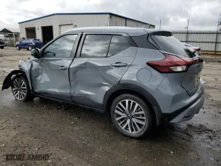 2023 Nissan Kicks SV with VIN 3N1CP5CVXPL496485, listed as a Copart auction lot 47537975 with 70,260 mi miles and Salvage Title. Bid and sale history available at carsss.com. Image 2.