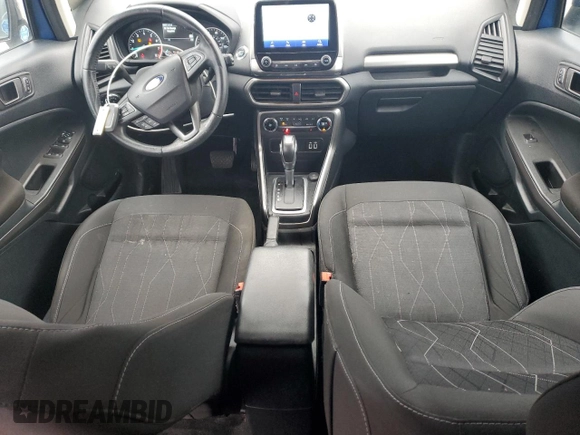 2020 Ford EcoSport SE with VIN MAJ6S3GL3LC353590, listed as a Copart auction lot 45317595 with 89,611 mi miles and Salvage Title. Bid and sale history available at DreamBid. Image 8.