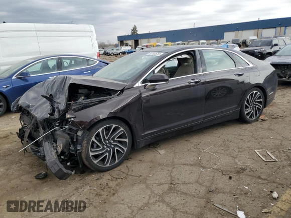 2020 Lincoln MKZ Reserve with VIN 3LN6L5F95LR609041, listed as a Copart auction lot 53753615 with 53,131 mi miles and Salvage Title. Bid and sale history available at DreamBid. Image 1.