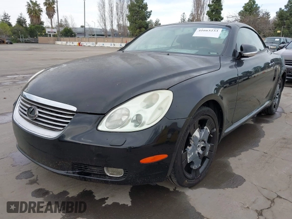2003 Lexus SC 430 with VIN JTHFN48Y130047778, listed as a IAAI auction lot 41663233 with 179,086 mi miles and . Bid and sale history available at DreamBid. Image 17.