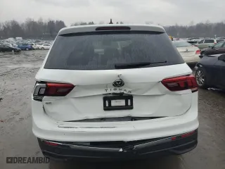 2024 Volkswagen Tiguan SE with VIN 3VV3B7AX7RM068285, listed as a Copart auction lot 47206905 with 0 mi miles and Salvage Title. Bid and sale history available at carsss.com. Image 6.