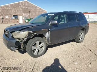 2010 Toyota Highlander Sport with VIN 5TDEK3EHXAS002952, listed as a Copart auction lot 73437464 with 377,127 mi miles and Clean Title. Bid and sale history available at carsss.com. Image 1.