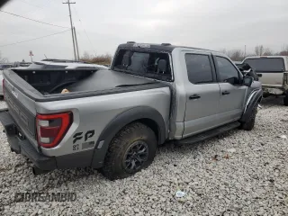 2022 Ford F-150 Raptor with VIN 1FTFW1RGXNFA83388, listed as a Copart auction lot 84998374 with Not Provided miles and Salvage Title. Bid and sale history available at carsss.com. Image 3.