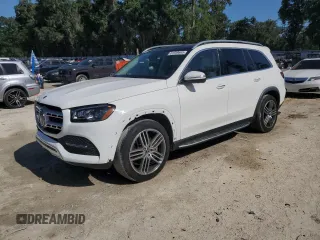 2021 Mercedes-Benz GLS 450 with VIN 4JGFF5KE7MA575688, listed as a Copart auction lot 61959645 with 38,979 mi miles and Salvage title. Bid and sale history available at DreamBid. Image 1.