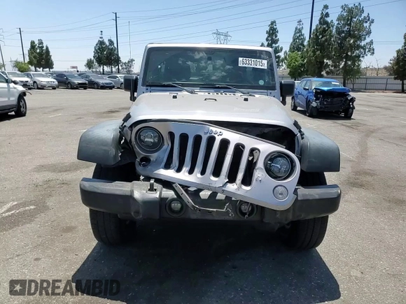 2014 Jeep Wrangler Unlimited Sport with VIN 1C4HJWDG1EL221302, listed as a Copart auction lot 63331015 with 213,912 mi miles and Salvage title. Bid and sale history available at DreamBid. Image 14.