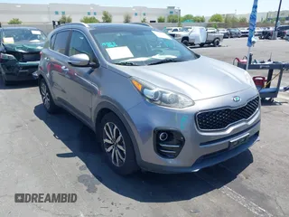 2017 Kia Sportage EX with VIN KNDPN3AC8H7186240, listed as a IAAI auction lot 42283574 with 100,153 mi miles and . Bid and sale history available at DreamBid. Image 1.