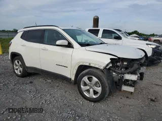 2021 Jeep Compass Latitude с VIN 3C4NJCBB7MT510051, выставлен на аукционе Copart как лот 55115185 с пробегом 53 788 миль миль и Списание • Salvage title. История ставок и продаж доступна на DreamBid. Изображение 4.