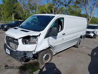 2023 Ford Transit Cargo with VIN 1FTBR1Y81PKB93787, listed as a IAAI auction lot 41253973 with 16,058 mi miles and . Bid and sale history available at DreamBid. Image 12.