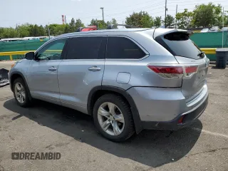 2015 Toyota Highlander Limited with VIN 5TDDKRFH6FS182578, listed as a Copart auction lot 59052505 with 137,881 mi miles and Salvage title. Bid and sale history available at DreamBid. Image 2.