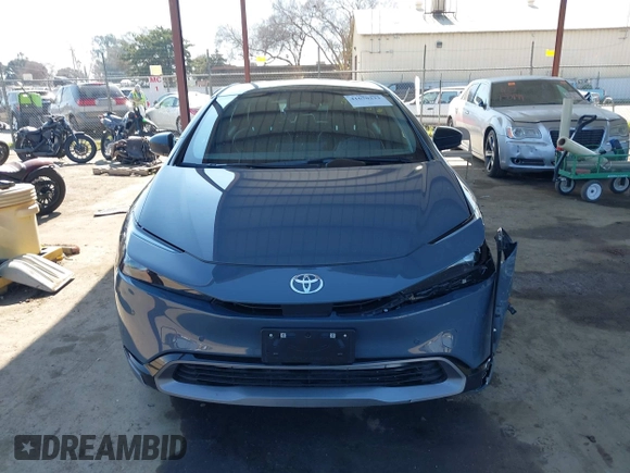 2024 Toyota Prius LE with VIN JTDACAAU3R3033010, listed as a IAAI auction lot 41670233 with 14,166 mi miles. Bid and sale history available at carsss.com. Image 12.