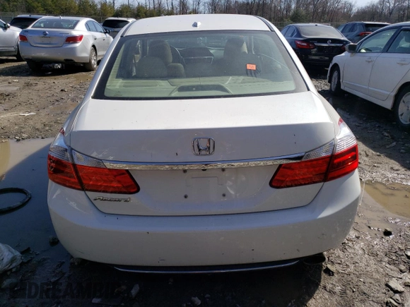 2013 Honda Accord Sdn EX-L with VIN 1HGCR2F84DA209027, listed as a Copart auction lot 48967195 with Not Provided miles and Non Repairable. Bid and sale history available at carsss.com. Image 6.