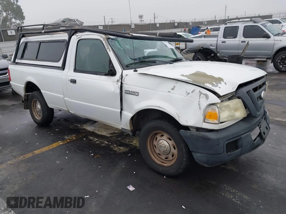 2006 Ford Ranger XL with VIN 1FTYR10U26PA20221, listed as a IAAI auction lot 41031629 with 1 mi miles. Bid and sale history available at carsss.com. Image 1.