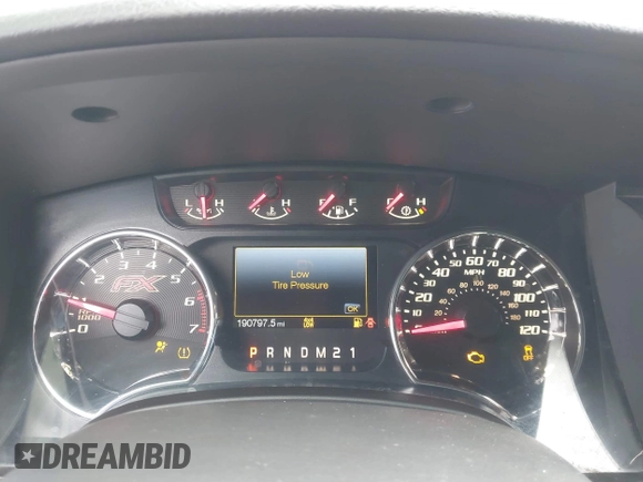 2014 Ford F-150 XL with VIN 1FTFW1ET1EFC06479, listed as a IAAI auction lot 41935420 with 190,797 mi miles. Bid and sale history available at carsss.com. Image 7.