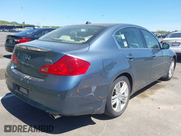 2010 Infiniti G37 x with VIN JN1CV6AR2AM458442, listed as a IAAI auction lot 42148990 with 79,918 mi miles. Bid and sale history available at carsss.com. Image 4.