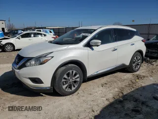 2015 Nissan Murano SV z VIN 5N1AZ2MH4FN214602, wystawiony jako Copart lot #42746235 z przebiegiem 130 705 mil mil oraz Szkoda całkowita • Salvage title. Historia ofert i sprzedaży dostępna na DreamBid. Obrazek 1.