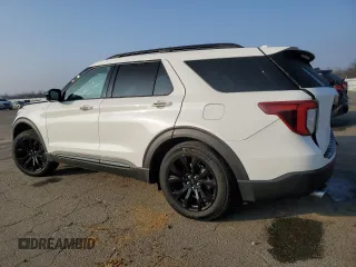 2022 Ford Explorer ST-Line with VIN 1FMSK8KH4NGB21791, listed as a Copart auction lot 88979105 with 48,951 mi miles and Salvage Title. Bid and sale history available at carsss.com. Image 2.