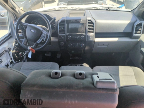 2017 Ford F-150 XL with VIN 1FTEW1EF9HKE54092, listed as a Copart auction lot 58506845 with 103,248 mi miles and Salvage title. Bid and sale history available at DreamBid. Image 8.