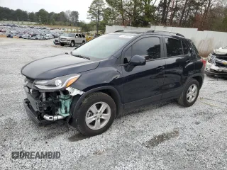 2022 Chevrolet Trax LT with VIN KL7CJLSM1NB569671, listed as a Copart auction lot 47720725 with 19,935 mi miles and Salvage Title. Bid and sale history available at carsss.com. Image 1.