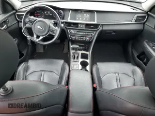 2018 Kia Optima SX with VIN 5XXGW4L2XJG224863, listed as a Copart auction lot 58701575 with 79,673 mi miles and Salvage title. Bid and sale history available at DreamBid. Image 8.