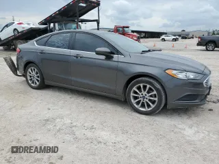 2017 Ford Fusion SE with VIN 3FA6P0HD1HR140783, listed as a Copart auction lot 54942525 with 161,957 mi miles and Clean Title. Bid and sale history available at DreamBid. Image 4.
