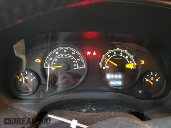 2016 Jeep Patriot High Altitude Edition with VIN 1C4NJRFB8GD523723, listed as a Copart auction lot 53361605 with 50,230 mi miles and Salvage Title. Bid and sale history available at carsss.com. Image 9.