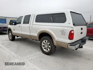 2011 Ford F-250 XL with VIN 1FT7W2BT3BEC24594, listed as a Copart auction lot 59517695 with 289,337 mi miles and Salvage title. Bid and sale history available at DreamBid. Image 2.