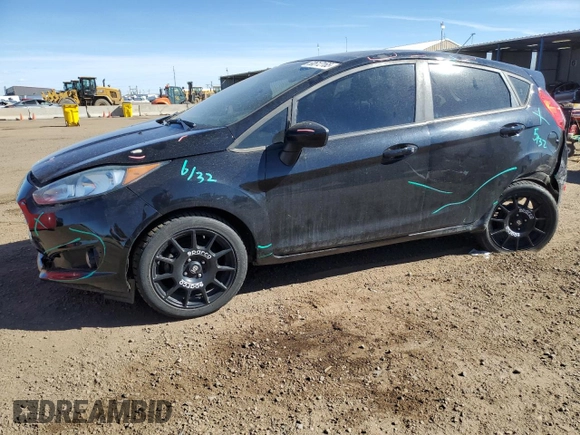 2017 Ford Fiesta SE with VIN 3FADP4EJ7HM138798, listed as a Copart auction lot 50612165 with 71,414 mi miles and Salvage Title. Bid and sale history available at carsss.com. Image 1.