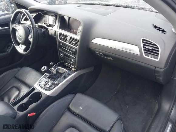 2015 Audi A4 Premium Plus with VIN WAUHFAFL9FN001357, listed as a IAAI auction lot 41921437 with 143,837 mi miles. Bid and sale history available at carsss.com. Image 5.
